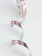 Лента для декора и подарков новогодняя, «С рождеством», красная, 2 см × 50 м - Фото 1