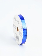 Лента для декора и подарков голография, 1.2 см × 45 м, синяя - Фото 1