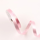 Лента пластиковая "Базовая", 1,2см х 45м, розовая - Фото 2