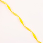 Лента пластиковая "Ярко матовая", 1,2см х 45м, желтая - Фото 3