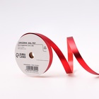 Лента для декора и подарков «Металлик», 1.2 см × 45 м, красная - Фото 1