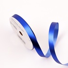 Лента для декора и подарков «Металлик», 1.2 см × 45 м, синяя - Фото 2