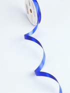 Лента для декора и подарков «Металлик», 1.2 см × 45 м, синяя - Фото 2