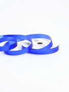 Лента для декора и подарков «Металлик», 1.2 см × 45 м, синяя - Фото 3