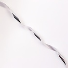 Лента для декора и подарков «Металл», 1.2 см × 45 м, серебряная - Фото 3