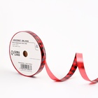 Лента для декора и подарков новогодняя «Клетка», 1.2 см × 45 м - Фото 2