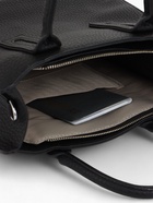 Сумка женская тоут TEXTURA на молнии, 29×10×25 см, однотонная, чёрная - фото 60037995