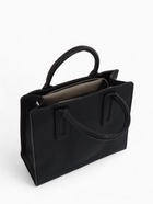 Сумка женская тоут TEXTURA на молнии, 29×10×25 см, однотонная, чёрная - Фото 9