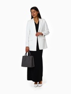 Сумка тоут TEXTURA, с длинным ремнем, средний размер, 29×10×25 см, однотонная, серая - Фото 14