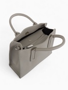 Сумка женская тоут TEXTURA на молнии, 29×10×25 см, однотонная, серая - Фото 8