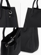 Сумка женская тоут TEXTURA на молнии, 25×7×21 см, однотонная, чёрная - Фото 5