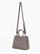 Сумка женская тоут TEXTURA на молнии, 25×7×21 см, однотонная, серая - Фото 14