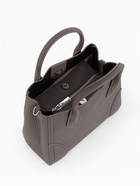 Сумка женская тоут TEXTURA на молнии, 25×7×21 см, однотонная, серая - Фото 11