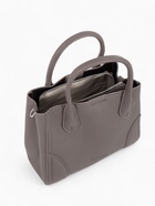 Сумка женская тоут TEXTURA на молнии, 25×7×21 см, однотонная, серая - Фото 12