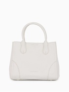 Сумка женская тоут TEXTURA на молнии, 25×7×21 см, однотонная, белая - Фото 3