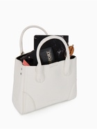 Сумка женская тоут TEXTURA на молнии, 25×7×21 см, однотонная, белая - Фото 13