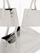 Сумка женская тоут TEXTURA на молнии, 25×7×21 см, однотонная, белая - Фото 4