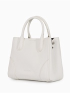 Сумка женская тоут TEXTURA на молнии, 25×7×21 см, однотонная, белая - Фото 5