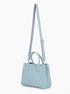 Сумка женская тоут TEXTURA на молнии, 25×7×21 см, однотонная, голубая - Фото 14
