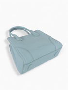 Сумка женская тоут TEXTURA на молнии, 25×7×21 см, однотонная, голубая - Фото 7