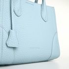 Сумка женская тоут TEXTURA на молнии, 25×7×21 см, однотонная, голубая - Фото 8