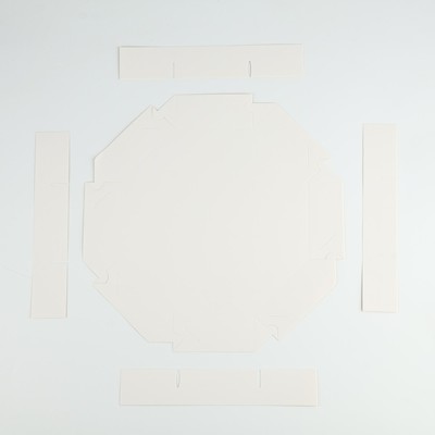 Коробка складная новогодняя «С Новым годом», 27×27×5 см