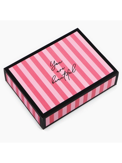 Коробка для сладостей «Ты красивая», 20×15×5 см