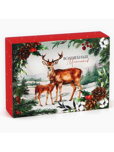 Коробка для сладостей «Сказка в лесу», 20×15×5 см