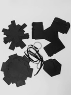 Коробка - сюрприз раскладушка, чёрная, с лентой и двойным скотчем для сборки, 19×13 см - Фото 6