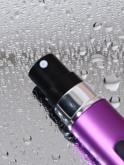 Атомайзер для парфюма, с распылителем, 10 мл, цвет фиолетовый