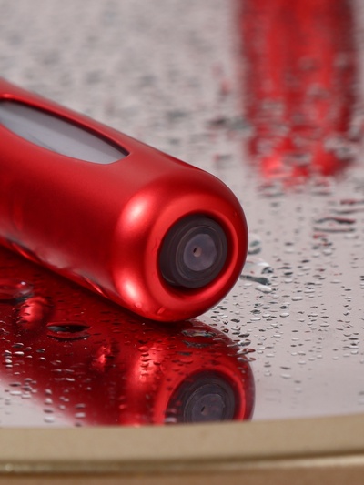 Атомайзер для парфюма, с распылителем, 10 мл, цвет красный