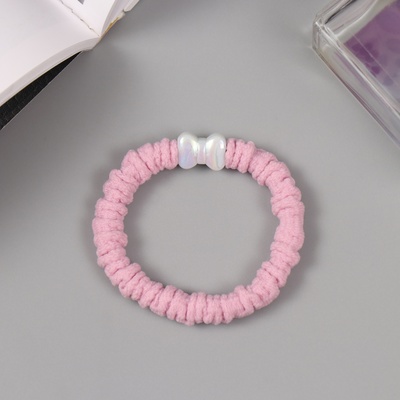 Резинка для волос «Махрушка спорт бантик», колор, 5.5 см, МИКС