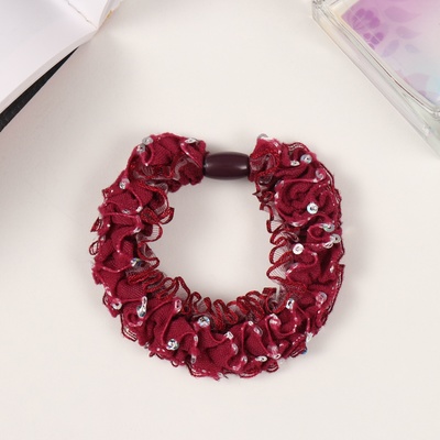 Резинка для волос «Мэдиссон», блеск, 6 см, МИКС