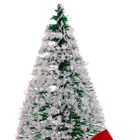 Декор «Ёлка на подставке с бантом», заснеженная, 6×6×15 см - Фото 3