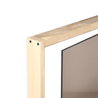 Дверь для бани и сауны стеклянная "Бронза", размер коробки 170х67, 6мм - фото 25369685