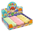 Мелки цветные для рисования на асфальте «Машинка», 6 цветов, фасовка по 30 шт. - Фото 3