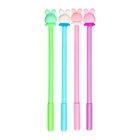 Ручка-прикол Calligrata «Зайка», чёрный стержень, гелевая, МИКС - Фото 11