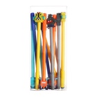 Ручка гелевая-прикол "Робот" МИКС (12 шт) - фото 809445350