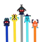 Ручка гелевая-прикол "Робот" МИКС (12 шт) - фото 809445349