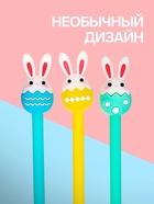 Ручка-прикол Calligrata «Зайка», чёрный стержень, гелевая, МИКС - Фото 2