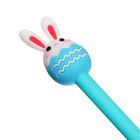 Ручка-прикол Calligrata «Зайка», чёрный стержень, гелевая, МИКС - Фото 5