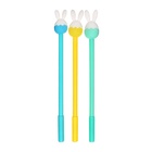 Ручка-прикол Calligrata «Зайка», чёрный стержень, гелевая, МИКС - Фото 10