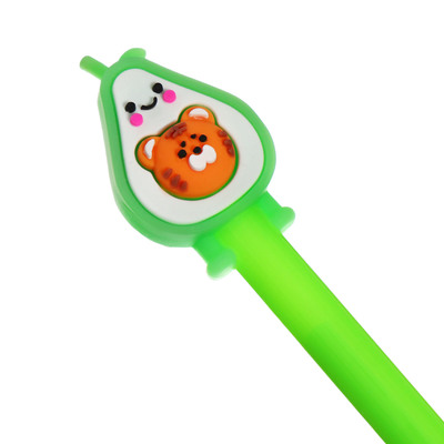 Ручка гелевая-прикол "Авокадо" МИКС