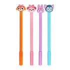 Ручка-прикол Calligrata «Зверюшки», чёрный стержень, гелевая, МИКС - Фото 5