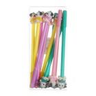 Ручка гелевая-прикол "Барашек" МИКС (12 шт) - фото 809445422