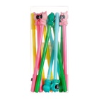 Ручка гелевая-прикол "Мишка в костюме" МИКС (12 шт) - фото 809445430