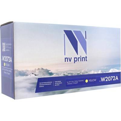 Картридж NVP совместимый NV-W2072A Yellow для HP 150/150A/150NW/178NW/179MFP (700k)