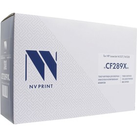 Тонер-картридж NVP-CF289X (БЕЗ ЧИПА) для HP LaserJet M507/M528 (10000k) 10720526