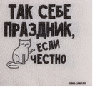 Салфетки бумажные однослойные "Так себе праздник", 24х24 см, набор 20 шт. 10680537 - фото 367809