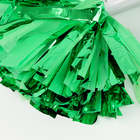 Помпон для чирлидинга, 1 шт., зеленый, фольга - Фото 5